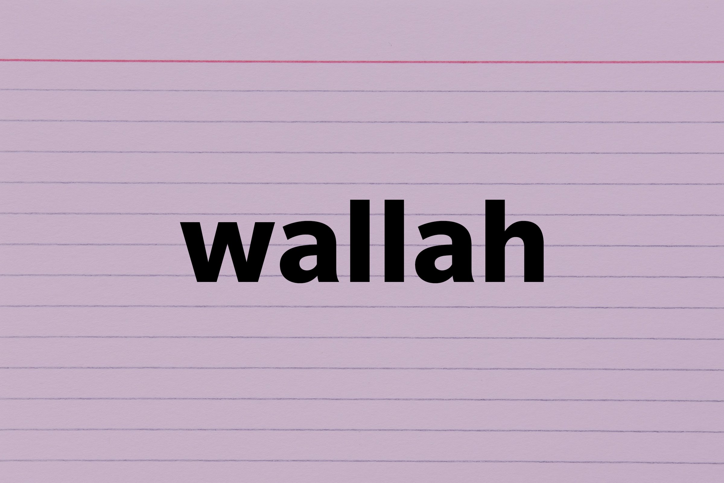 Wallah