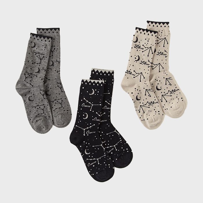 Zodiac Socks Via Uncommongoods