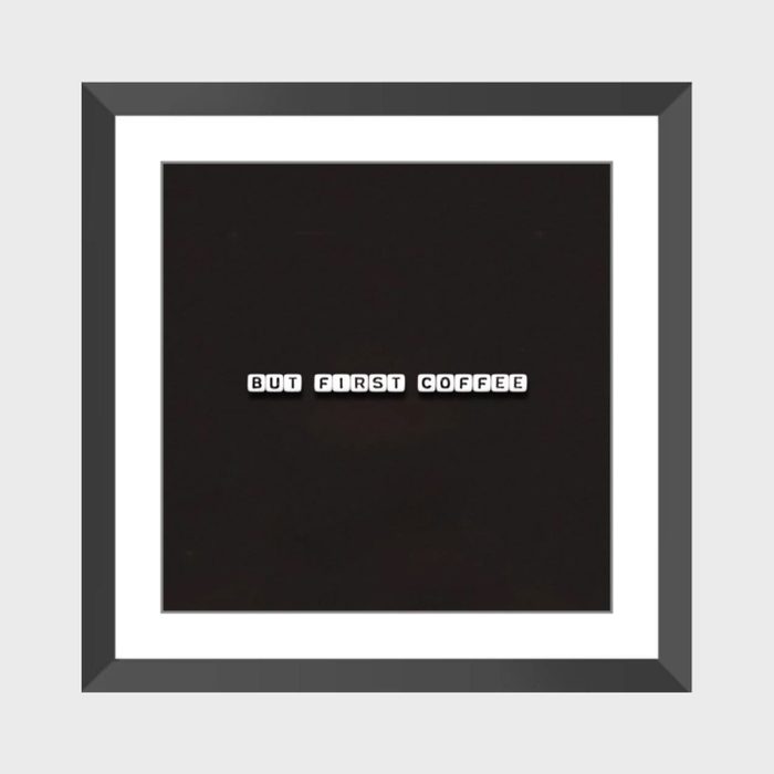 But First Coffee Framed Art Print