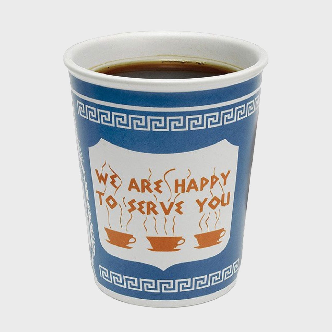 Ceramic Greek Coffee Cup