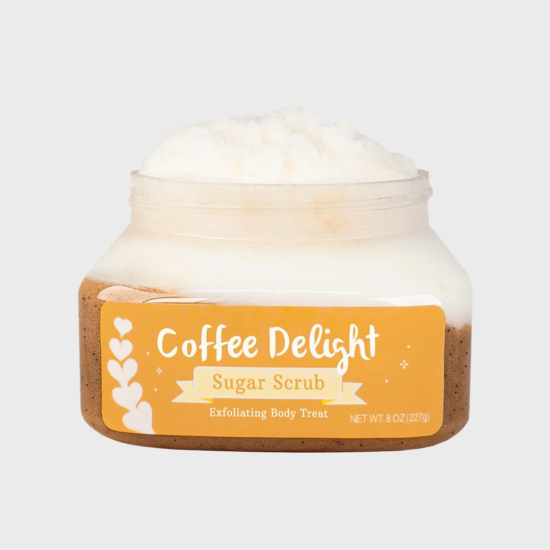 Coffee Delight Sugar Body Scrub 8 Oz