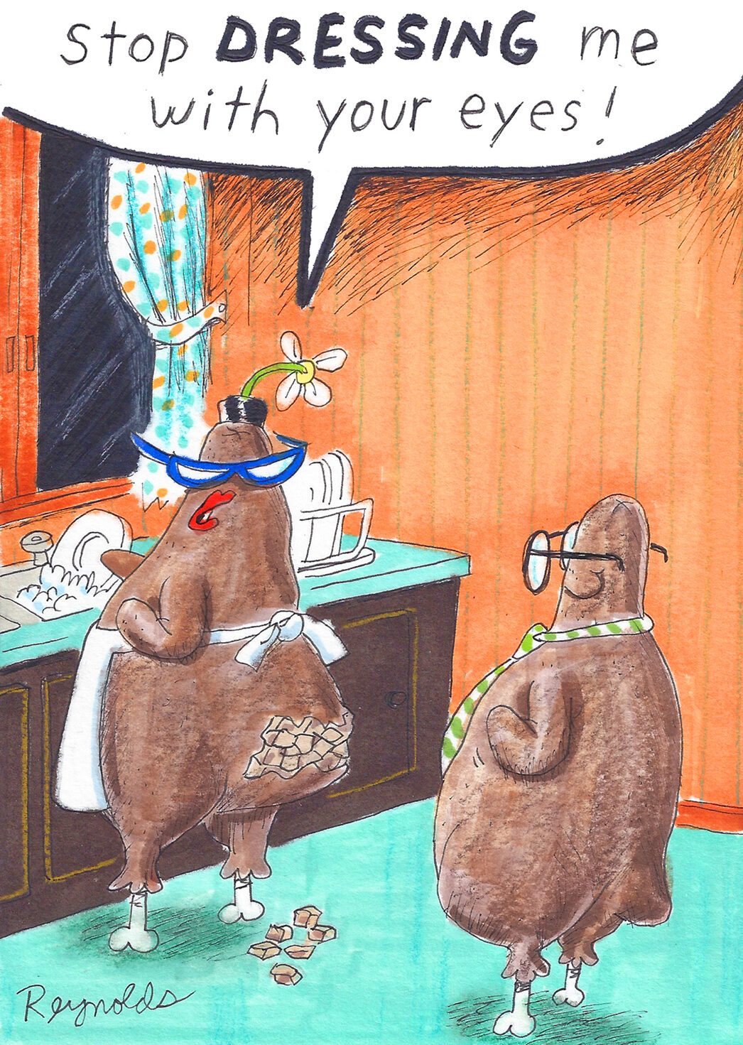 thanksgiving cartoon