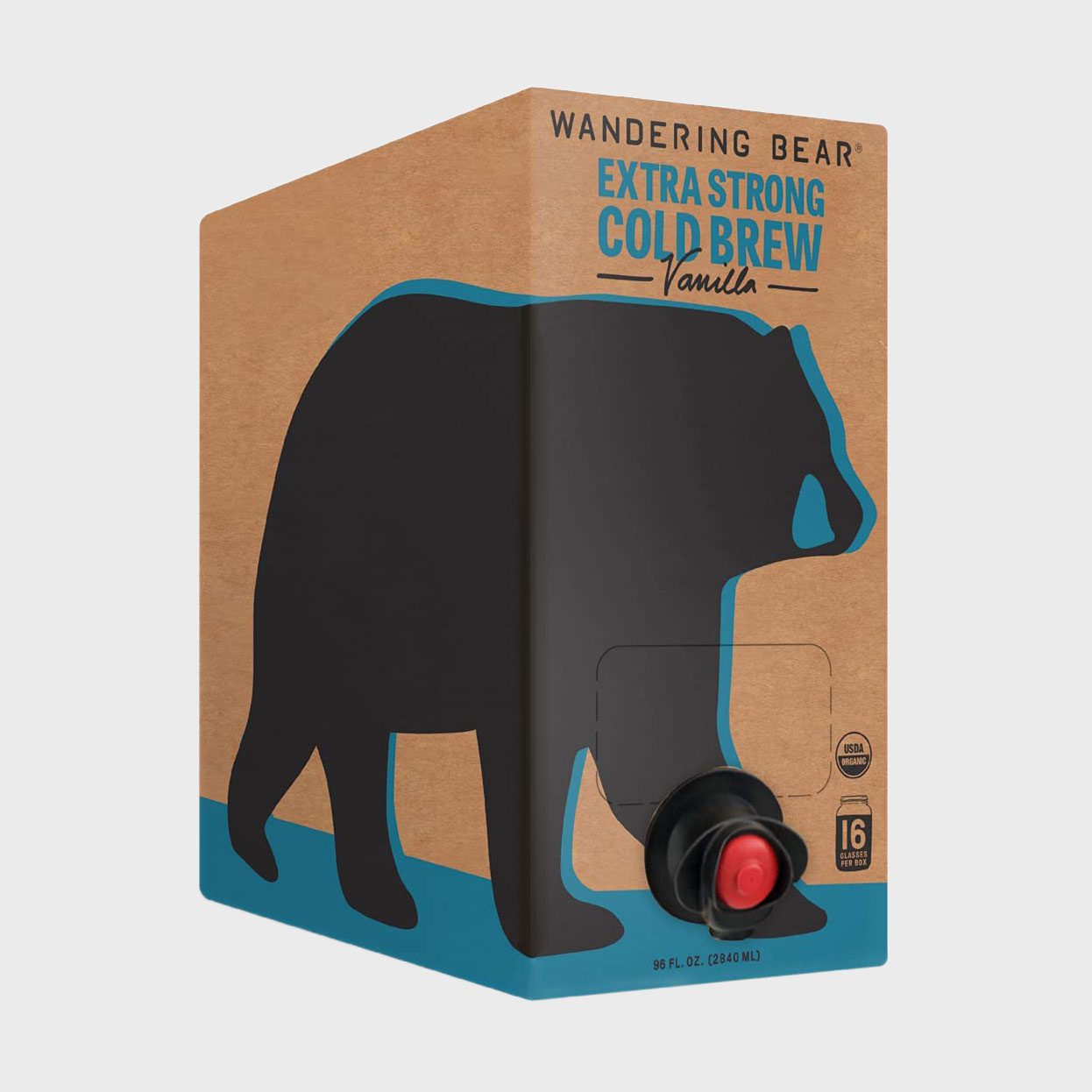 Wandering Bear Extra Strong Organic Cold Brew Coffee