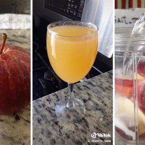 How to make homemade apple cider from TikTok