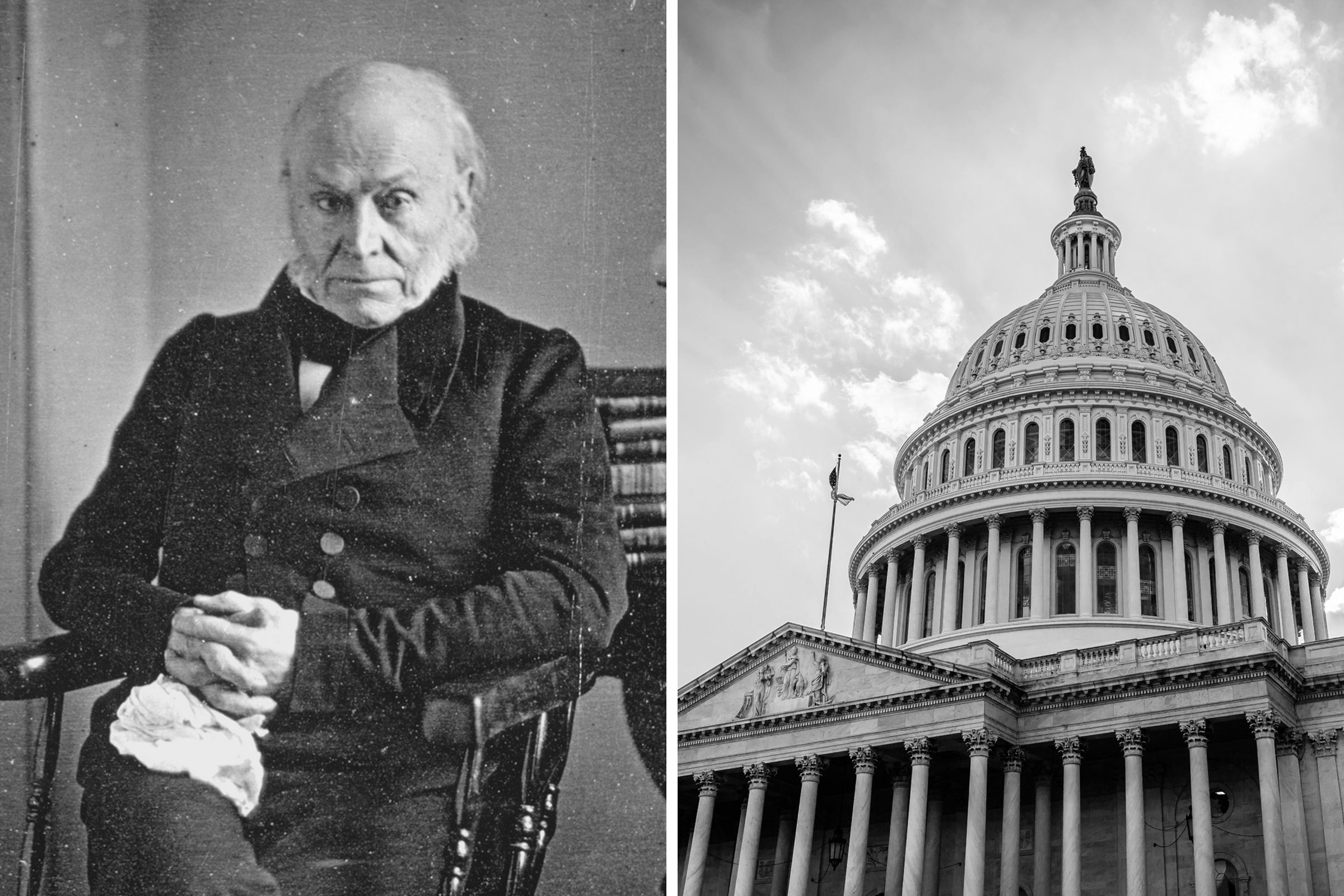 John Quincy Adams: Nine-term congressman