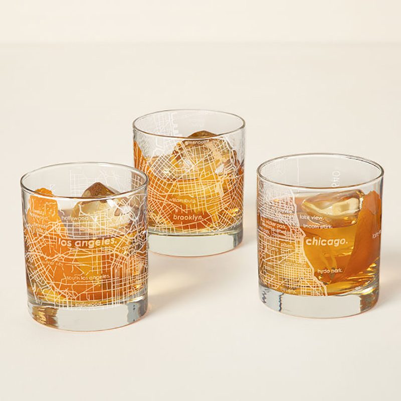 Well Told Urban Map Glass