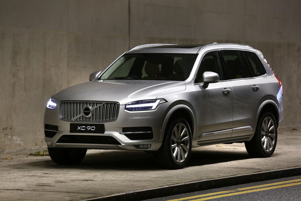 7 seater Volvo XC90 Inscription near Chep Lap Kok on Lantau Island. 22JAN15 SCMP/Jonathan Wong