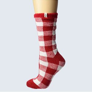 UGG Vanna Check Fleece Lined Sock