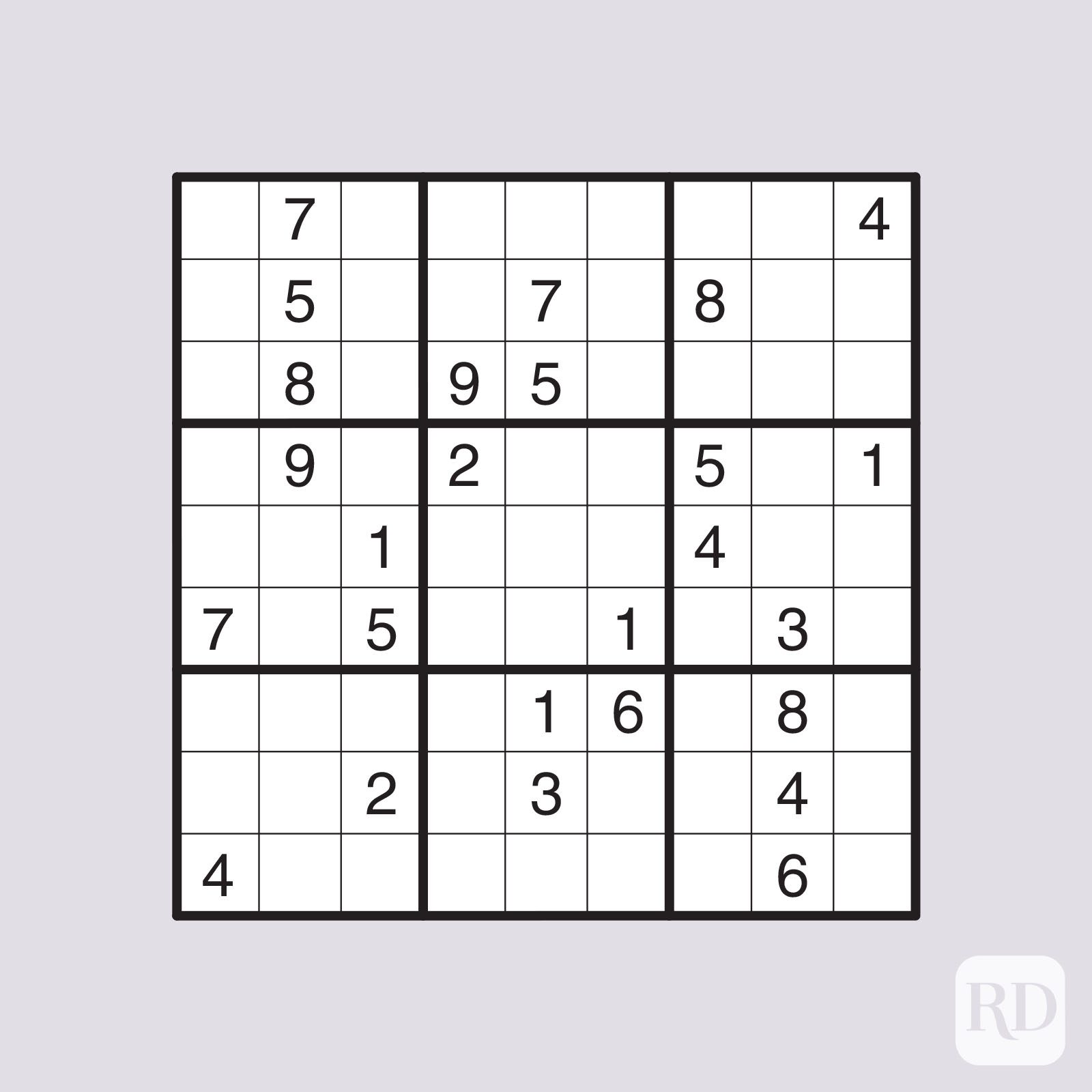 Very hard sudoku puzzle