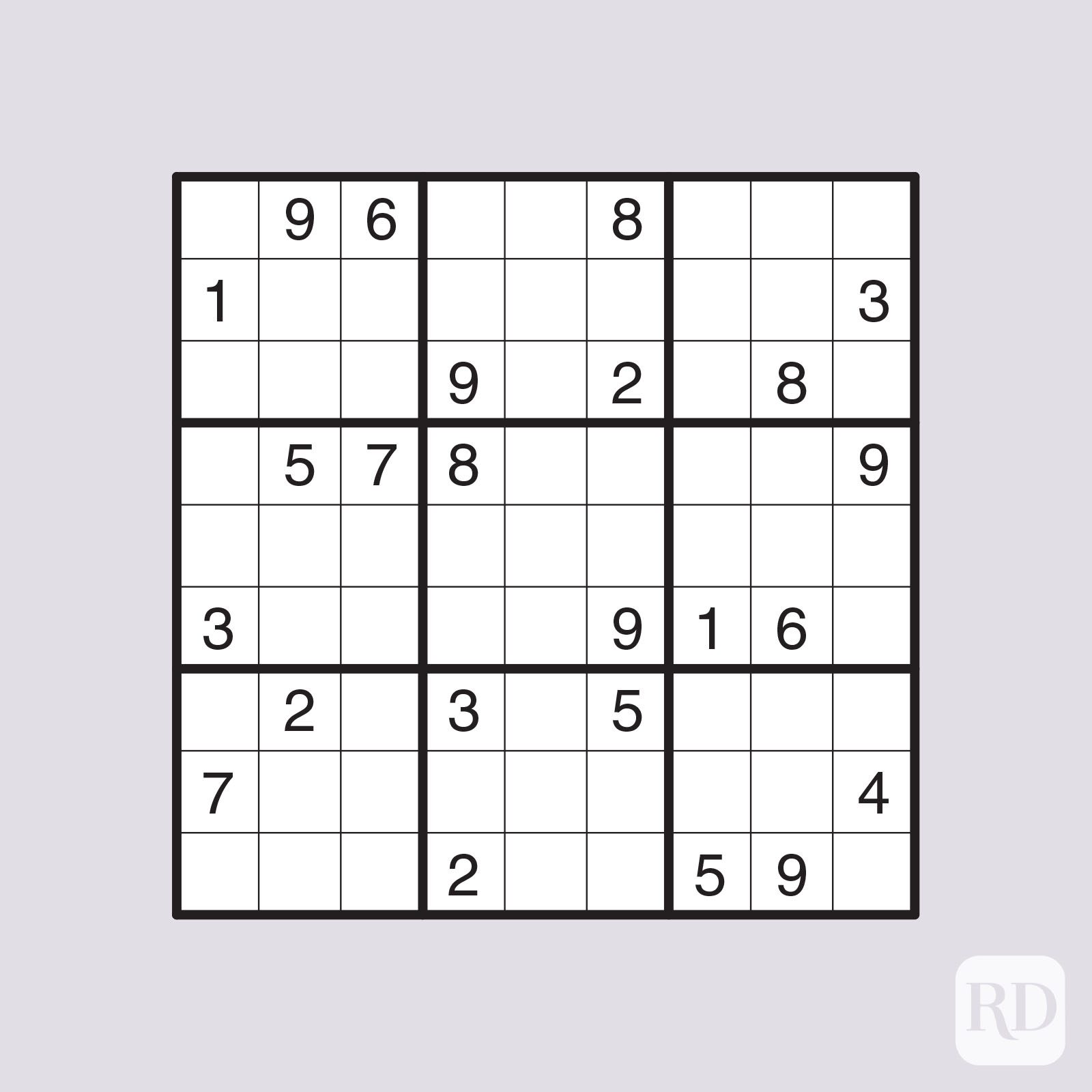 Very hard Sudoku puzzle