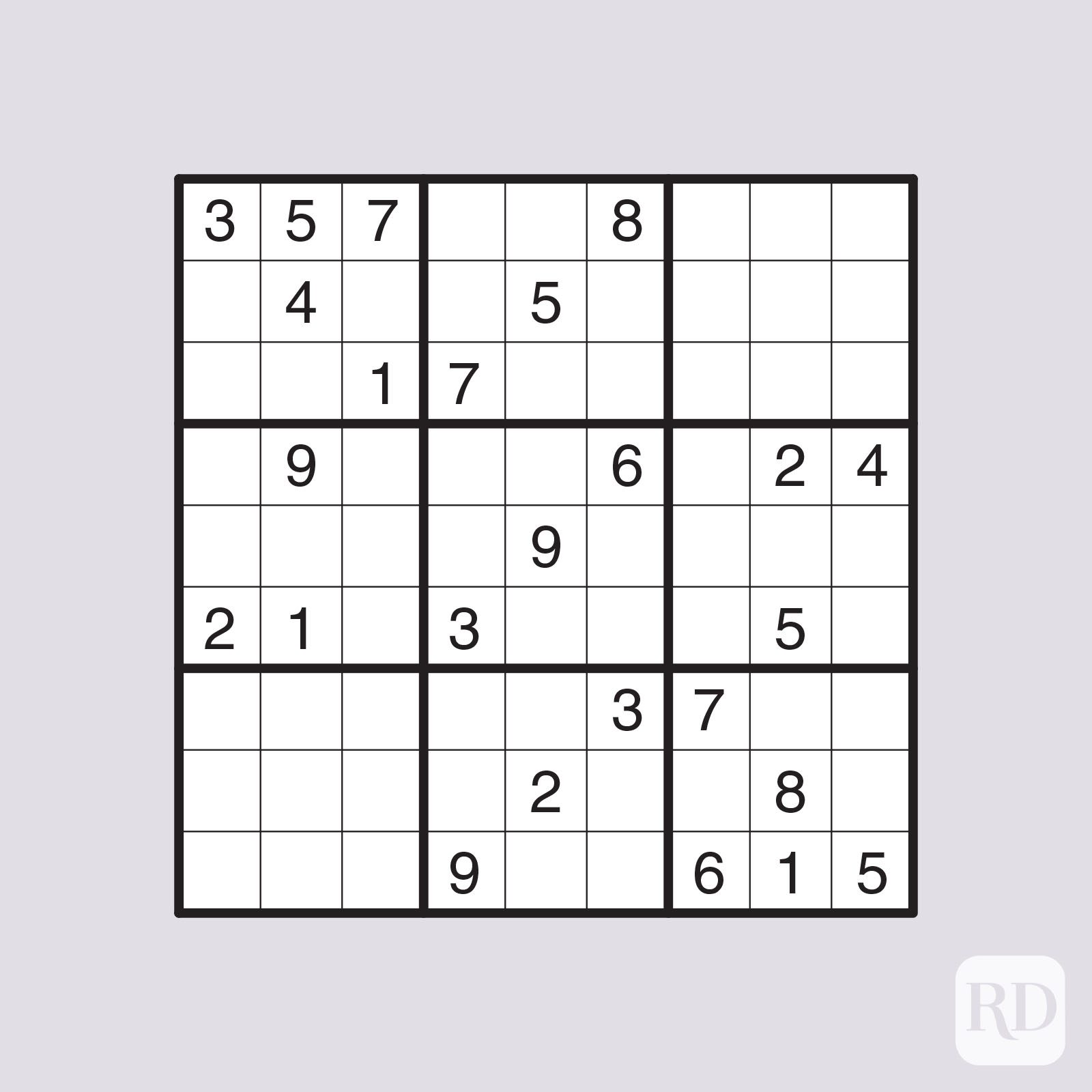 Very hard Sudoku puzzle