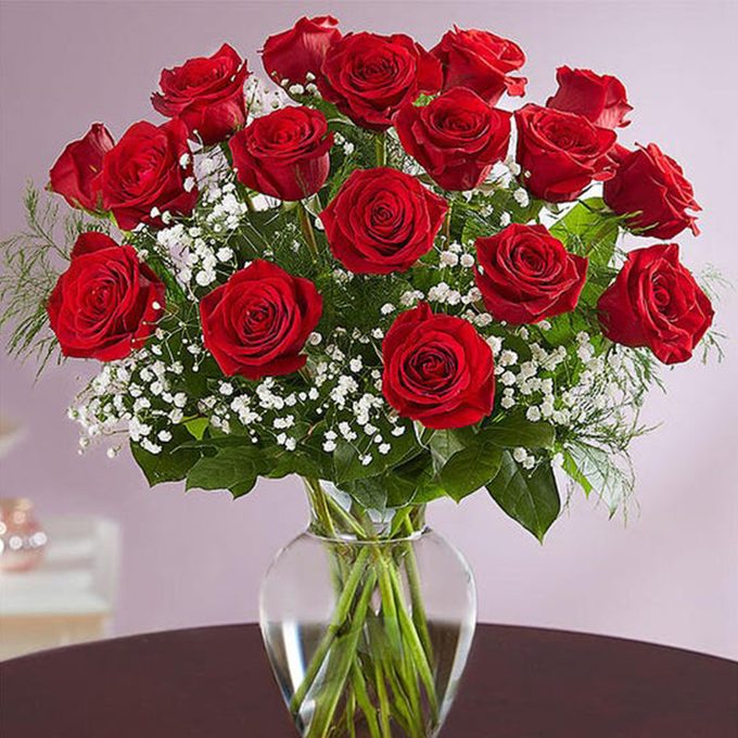 Long Stem Red Roses