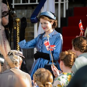 Queen Elizabeth on The Crown