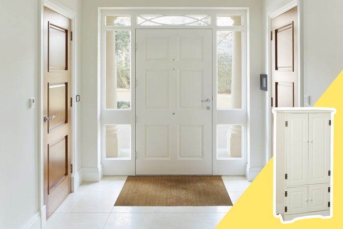 clear the front entrance