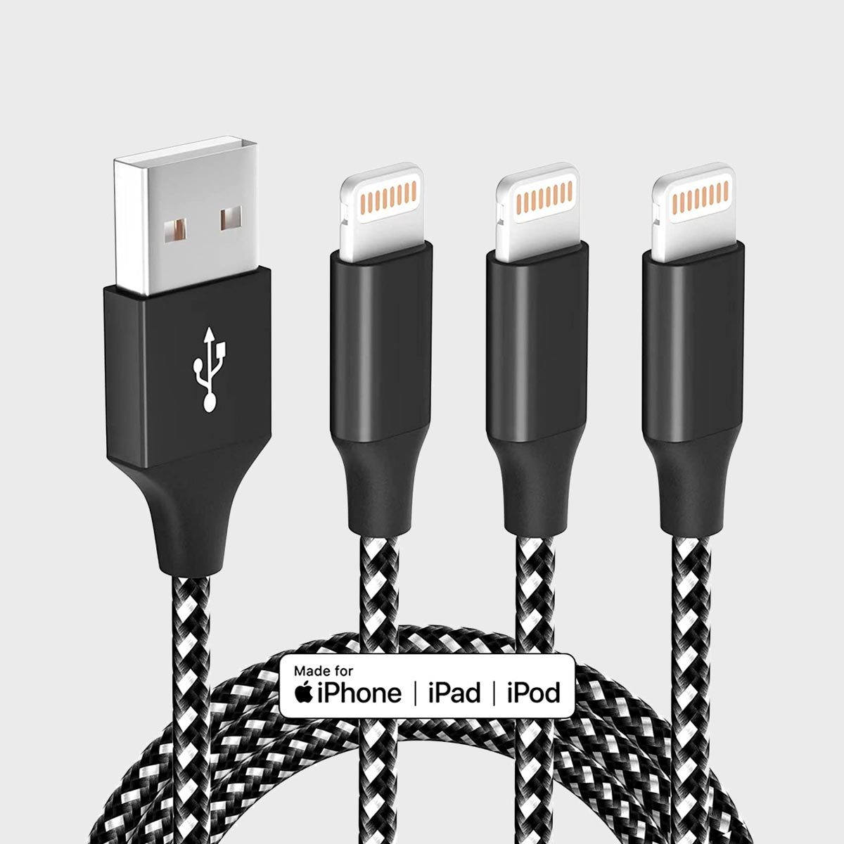 Iphone Charger Fast Charging 3 Pack 10ft Lightning Cable