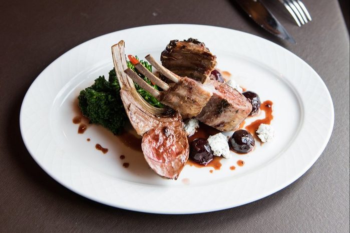 Lamb at Pompeys Grill