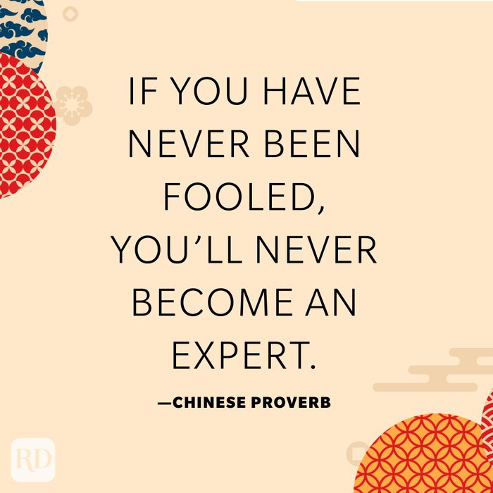 If you have never been fooled, you’ll never become an expert.