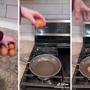 Egg Cracking Hack from @nelliesfreerange on tiktok