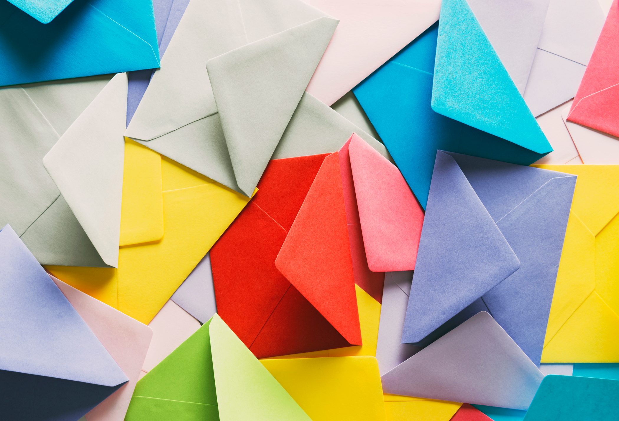 Colored Envelopes