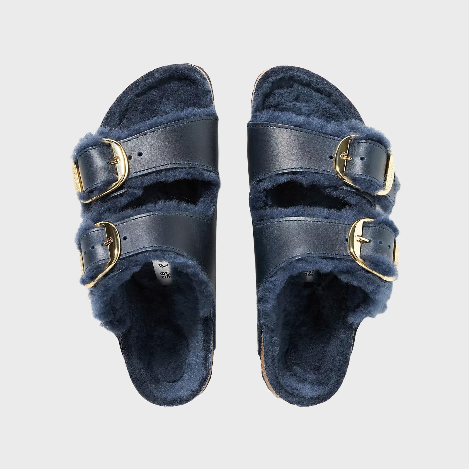 Birkenstock Arizona Big Buckle Shearling Sandals