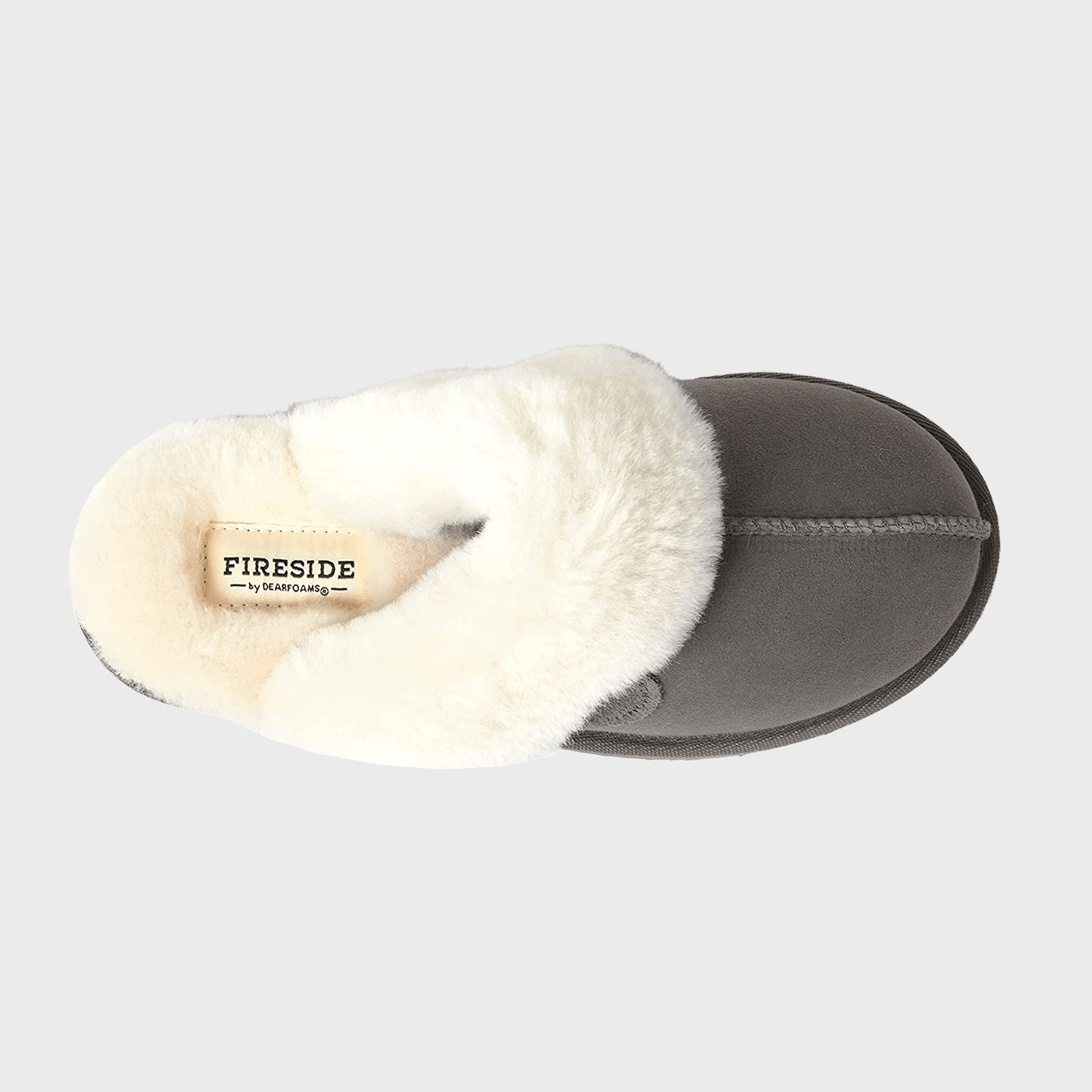 Dearforms Womens Fireside Shearling Fur Indoor Slipper Ecomm Via Amazon.com