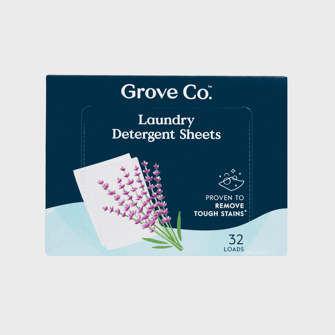 Laundry Detergent Sheets Ecomm Via Grove