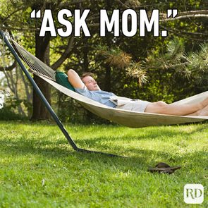 Meme text: “Ask Mom”