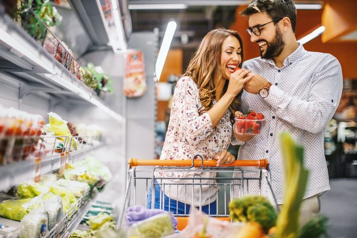 Tasting a most seductive fruit.