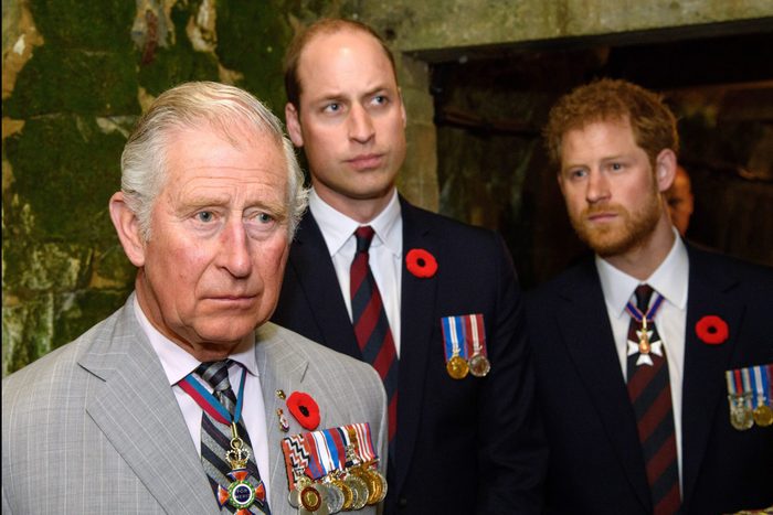 Prince Charles, Prince William, and Prince Harry