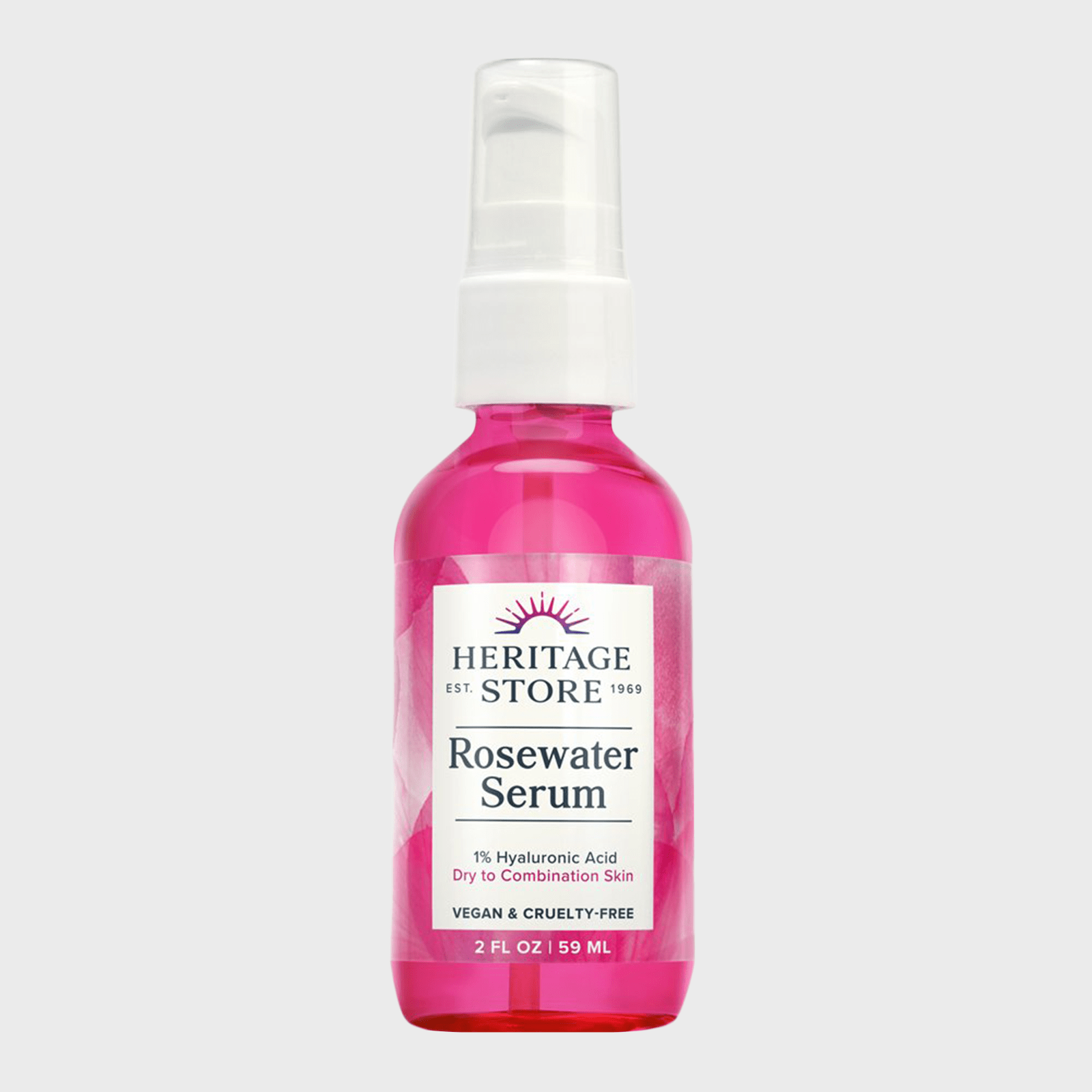 Heritage Store Rosewater Serum Deep Hydration Ecomm Via Walmart