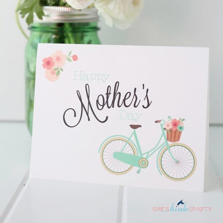 Mothersdaybikecard