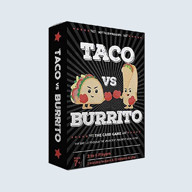 Taco vs burrito board game