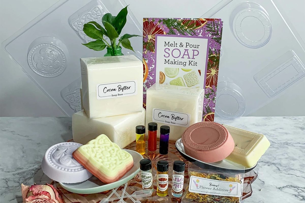 Diy Soap Kit Cocoa Butter Soap