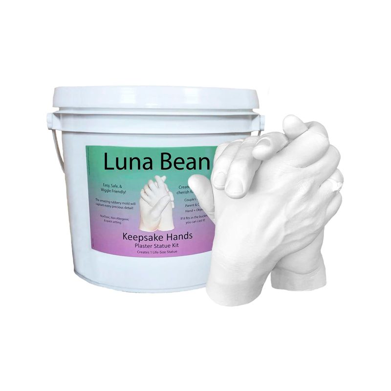 Luna Bean Keepsake Hands Casting Kit