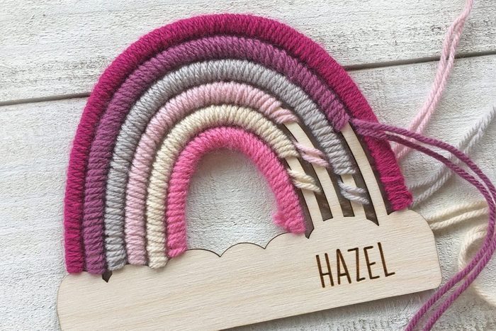 Personalized Rainbow Craft Kit