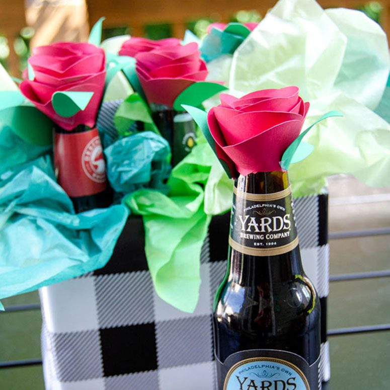 Beer bouquet for Dad