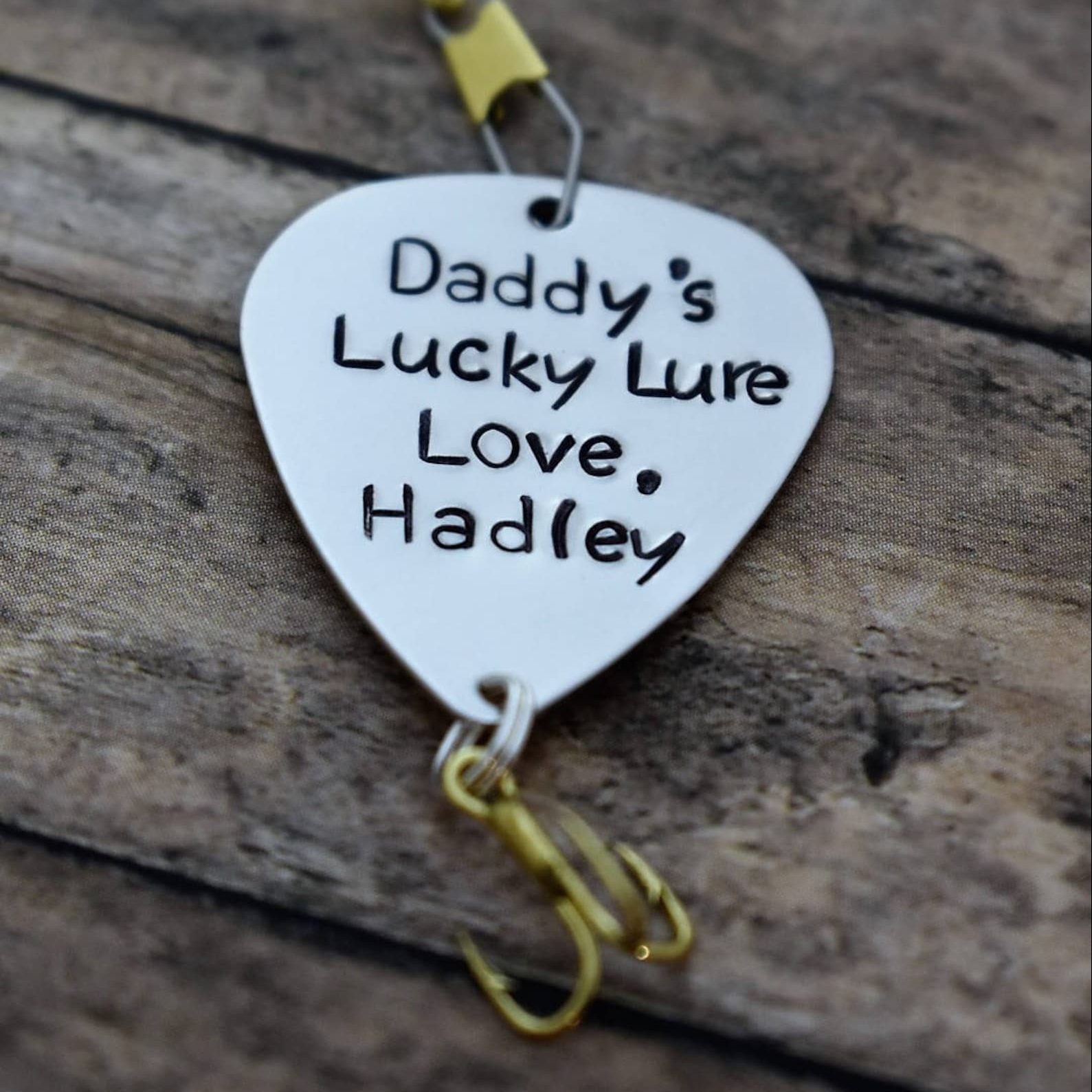 Fathers Day Key Chain Via Etsy