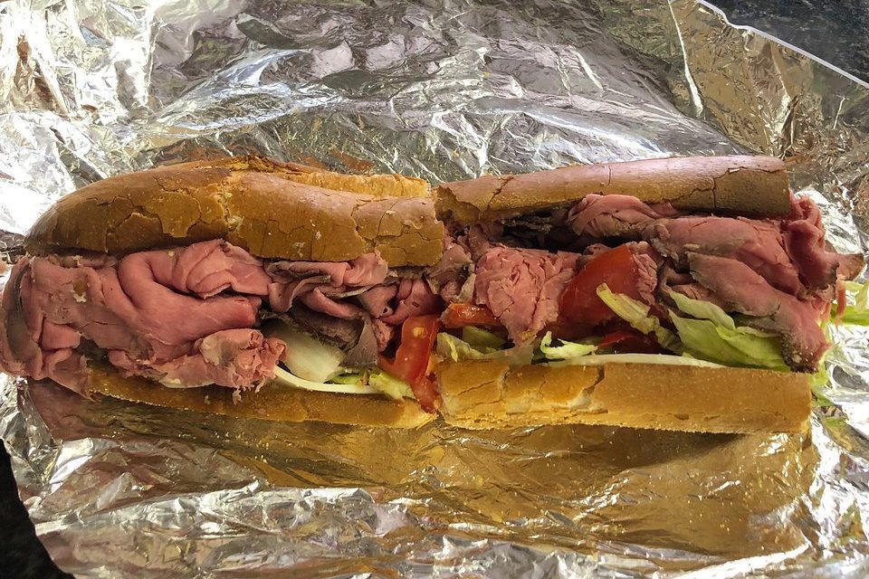 Roast Beef Sandwhich From Vinnys Deli In Tripadvisor