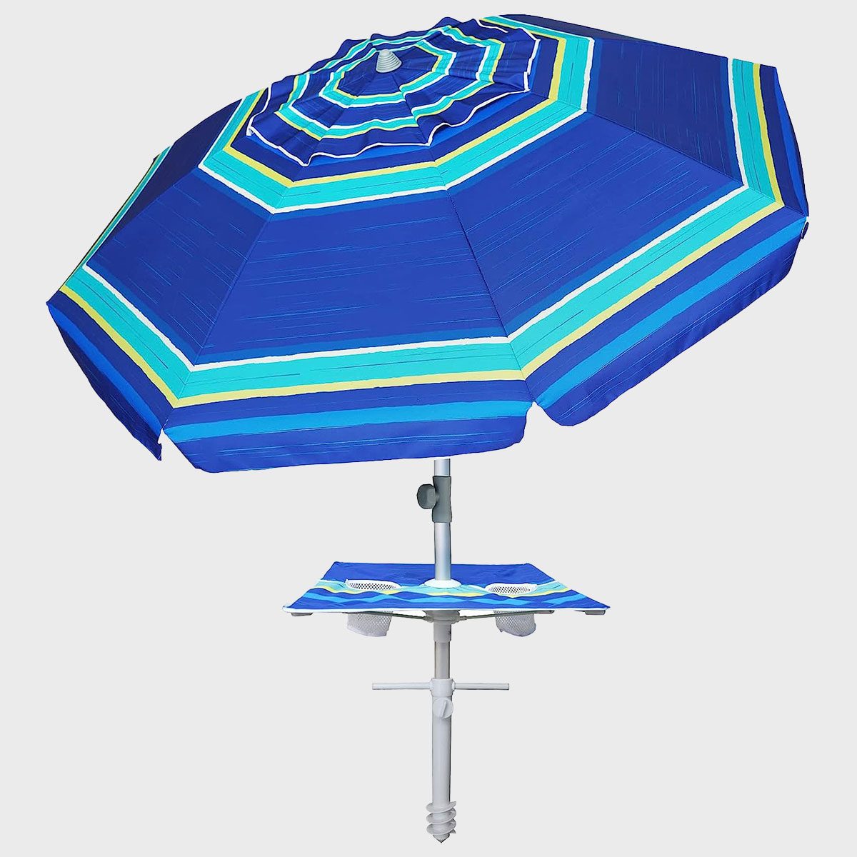 Beach Umbrella With Built In Table