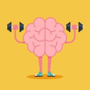 Brain Training With Dumbbell Weights