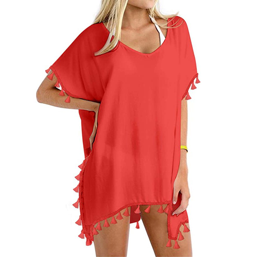 Yincro Chiffon Beach Dress