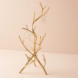Gold Branch Jewelry Stand