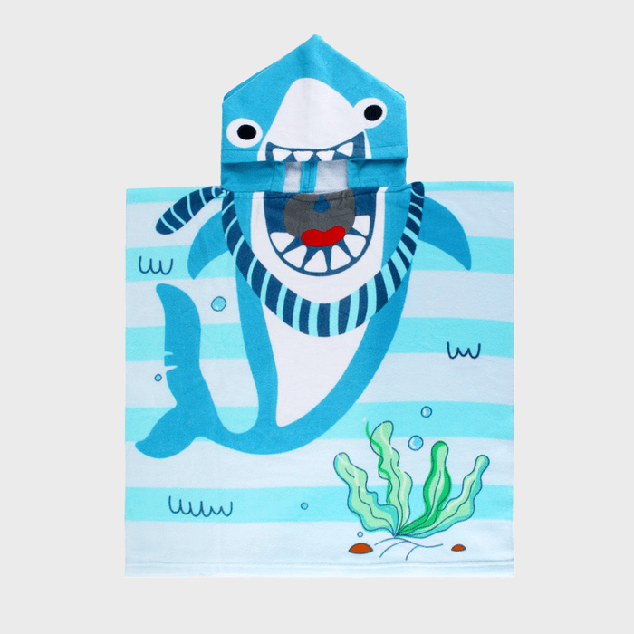 Novforth Shark Kids Hooded Bath Towel Ecomm Via Walmart
