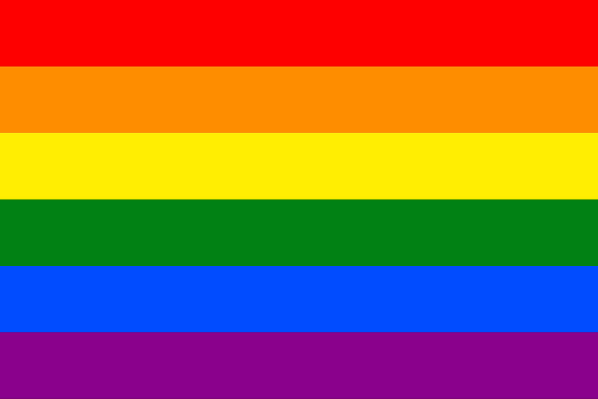 Traditional Gay Pride Flag