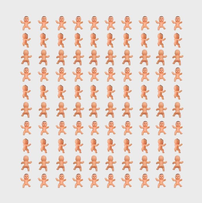 200 Pieces Mini Plastic Babies