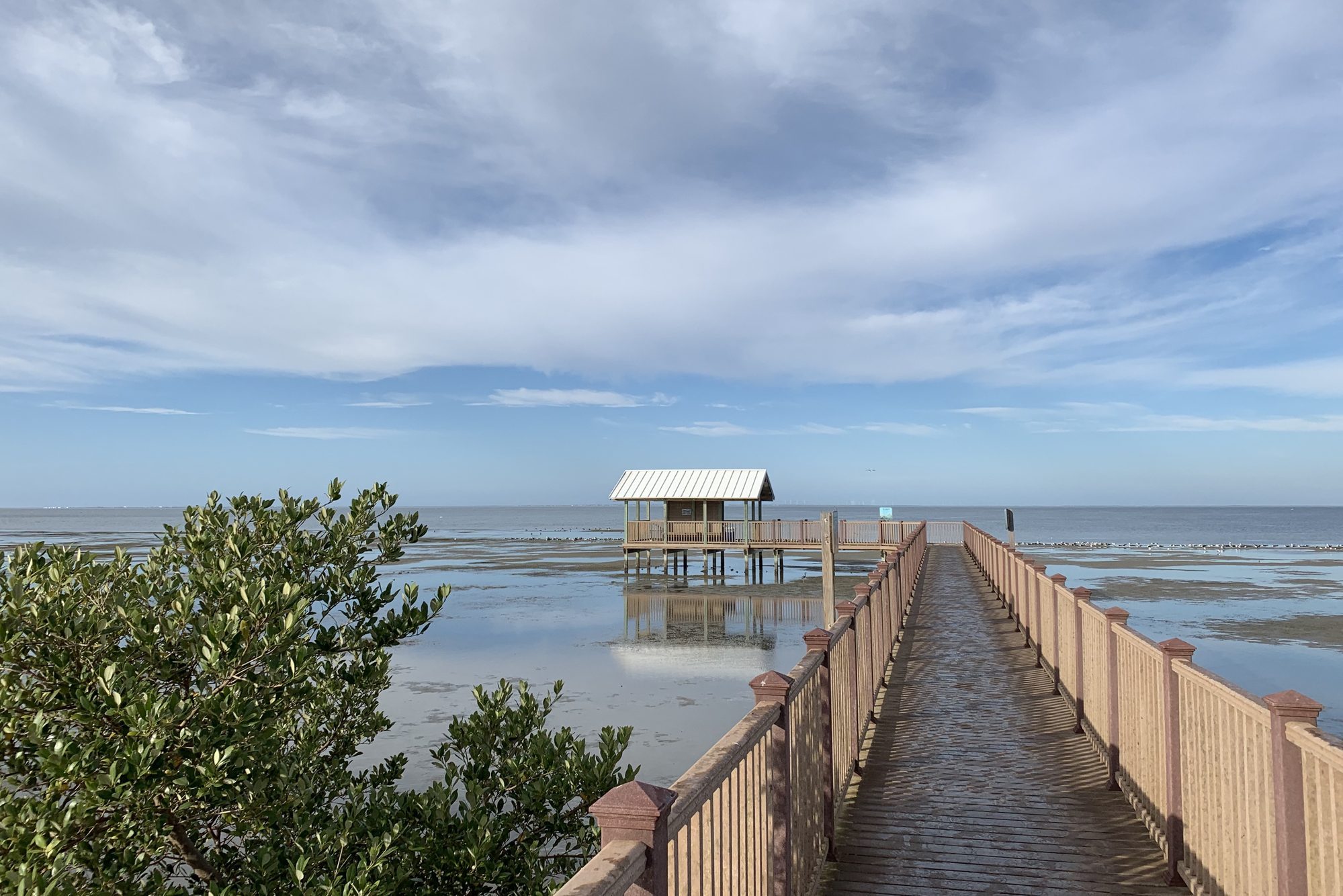 Empty Boardwalk on South Padre