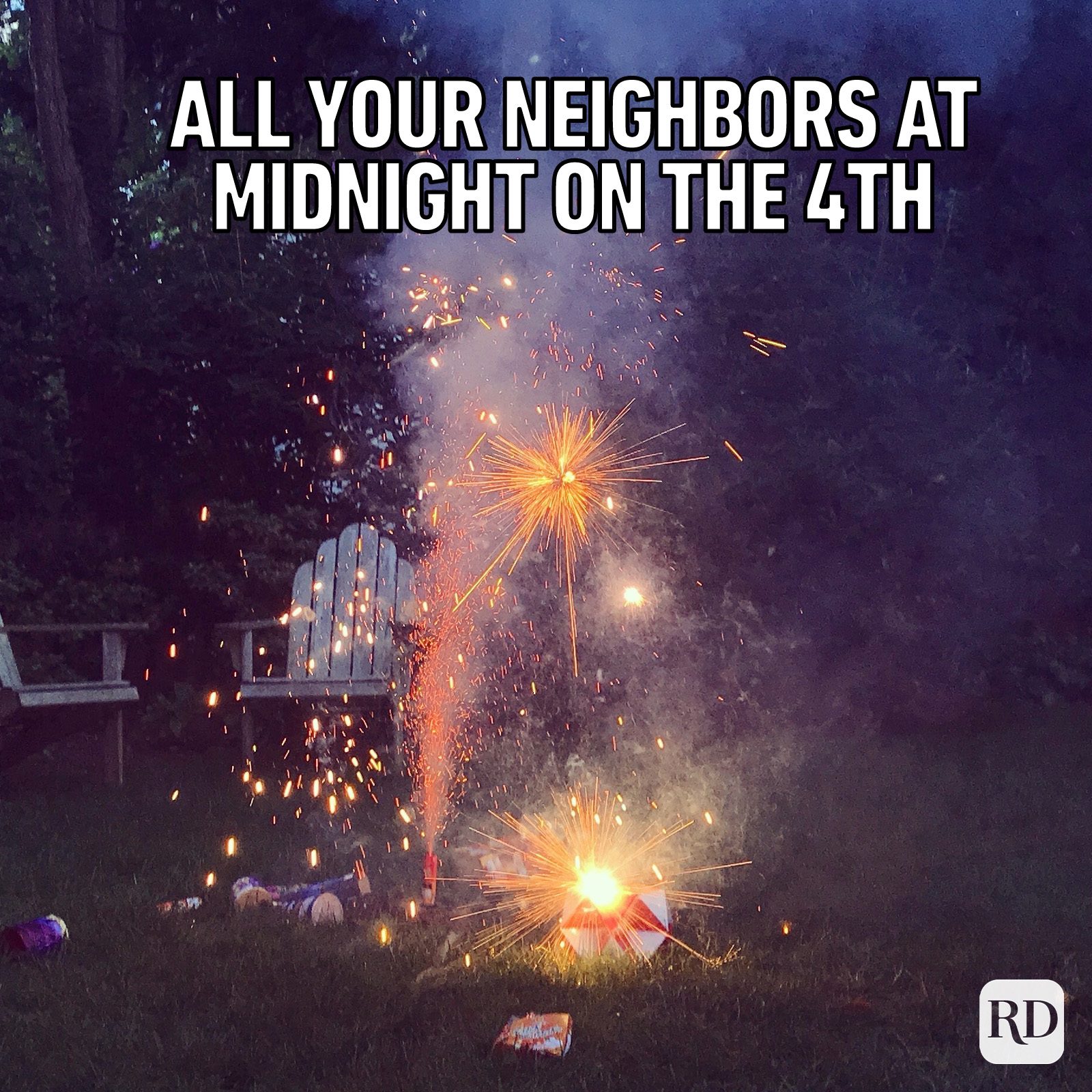Gettyimages 1097547990 Fireworks On The 4th Of July Text All Your Neighbors At Midnight On The 4th