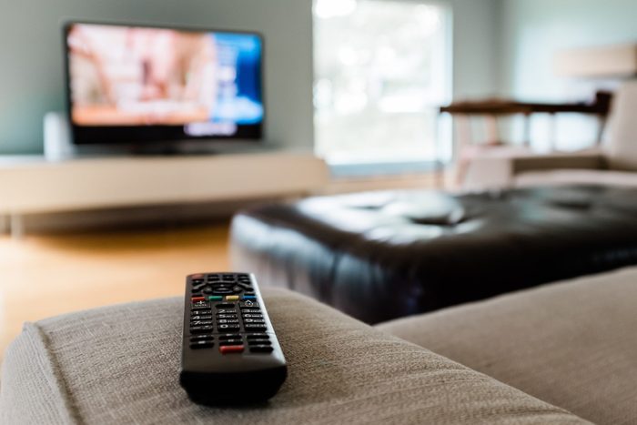 Close-up of a remote control