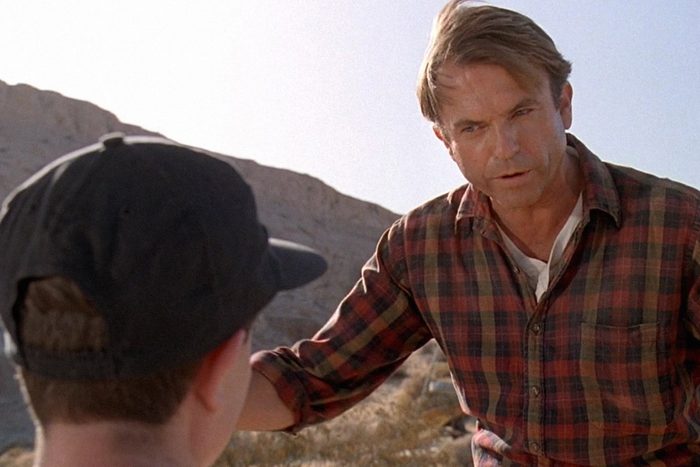 Scene from Jurassic Park