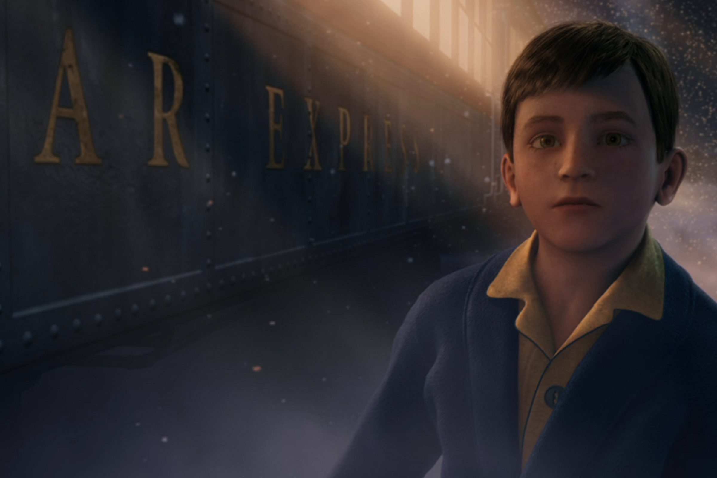 Scene from Polar Express